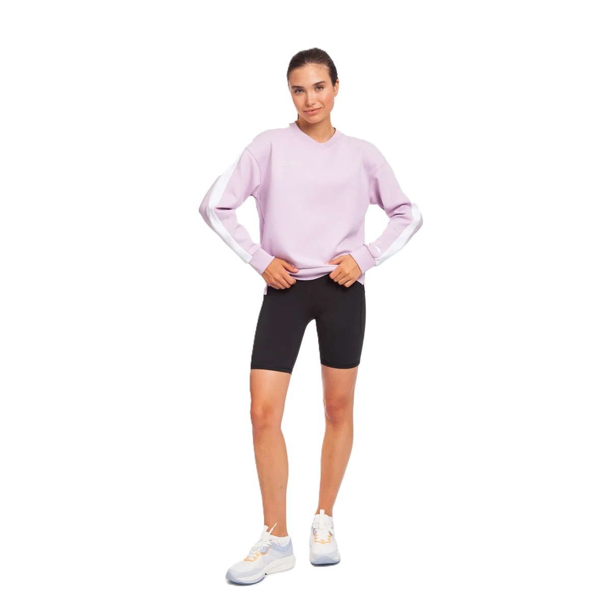 Anta Fitness Sweatshirt For Women, Purple