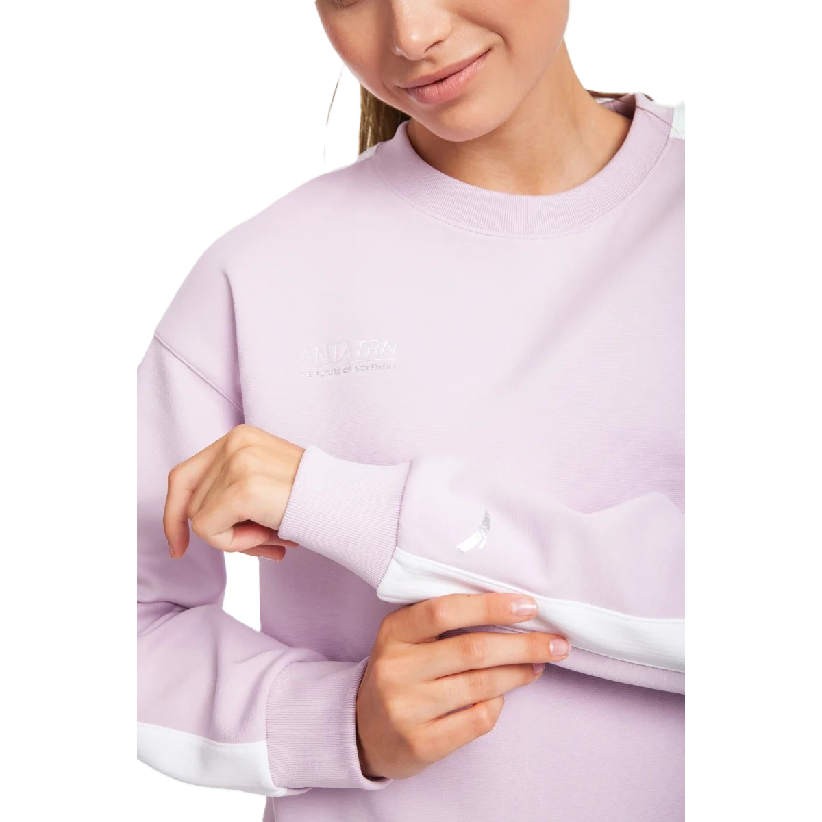 Anta Fitness Sweatshirt For Women, Purple