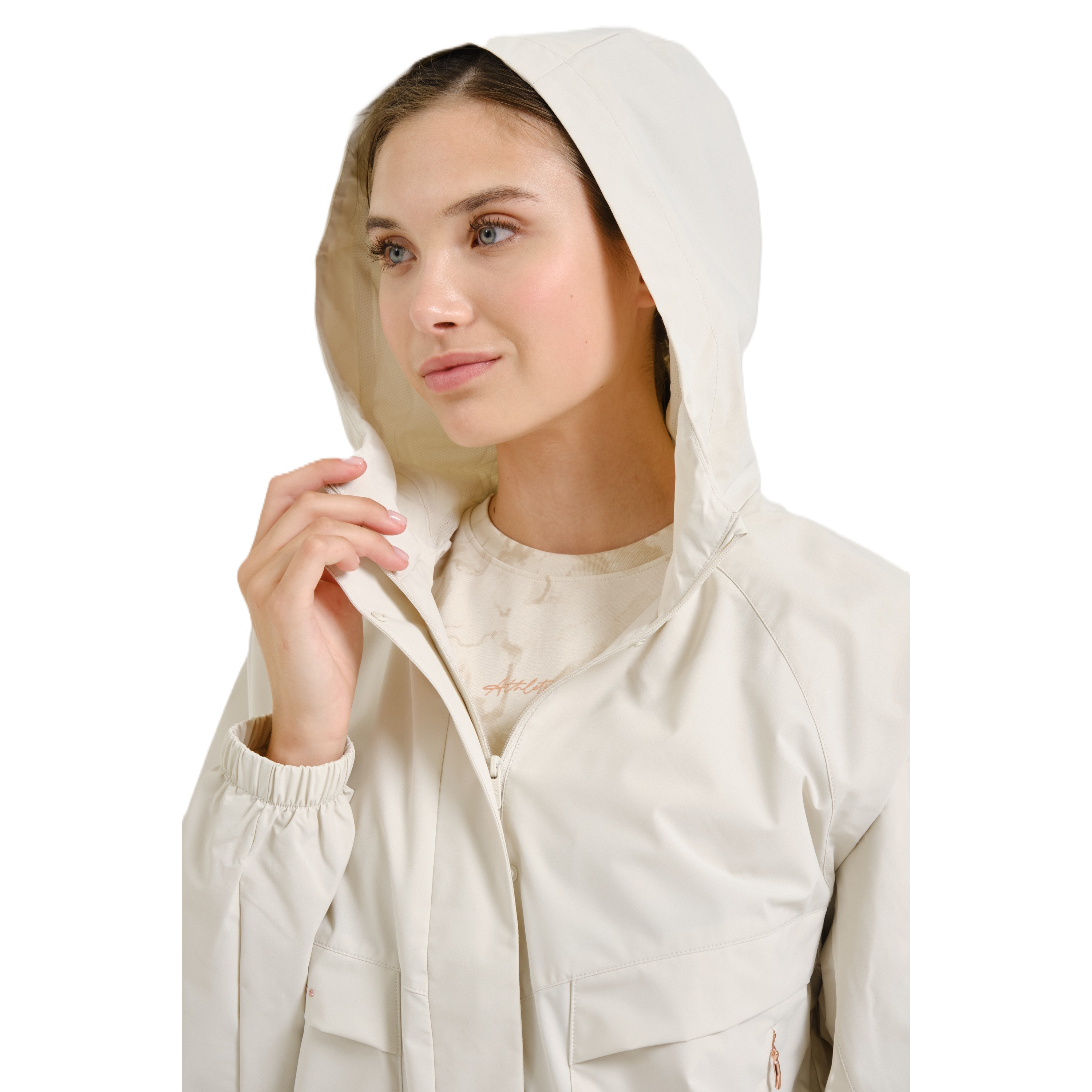 Anta Fitness Woven Track Top For Women, Grey