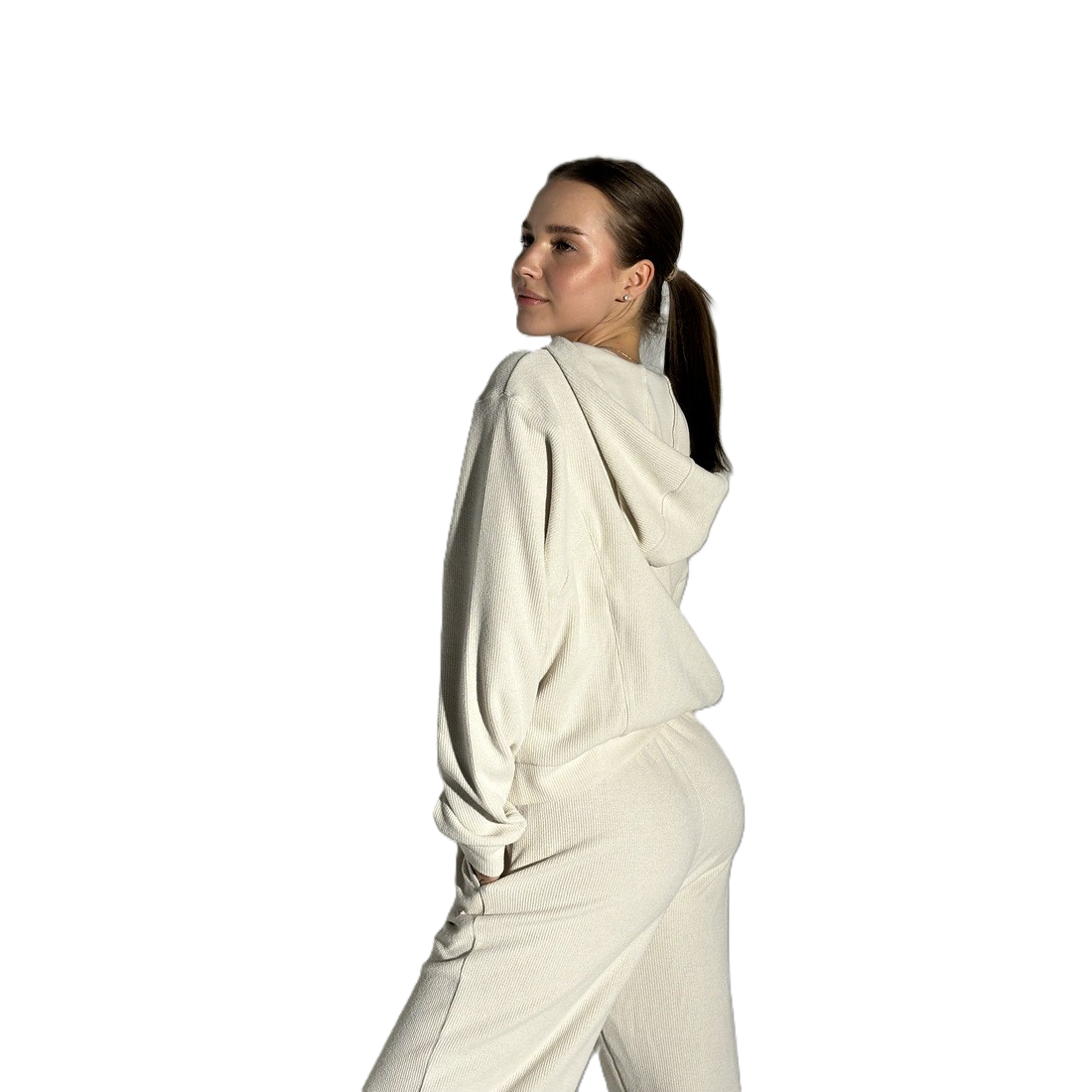 Anta Fitness Knit Track Top For Women, Grey