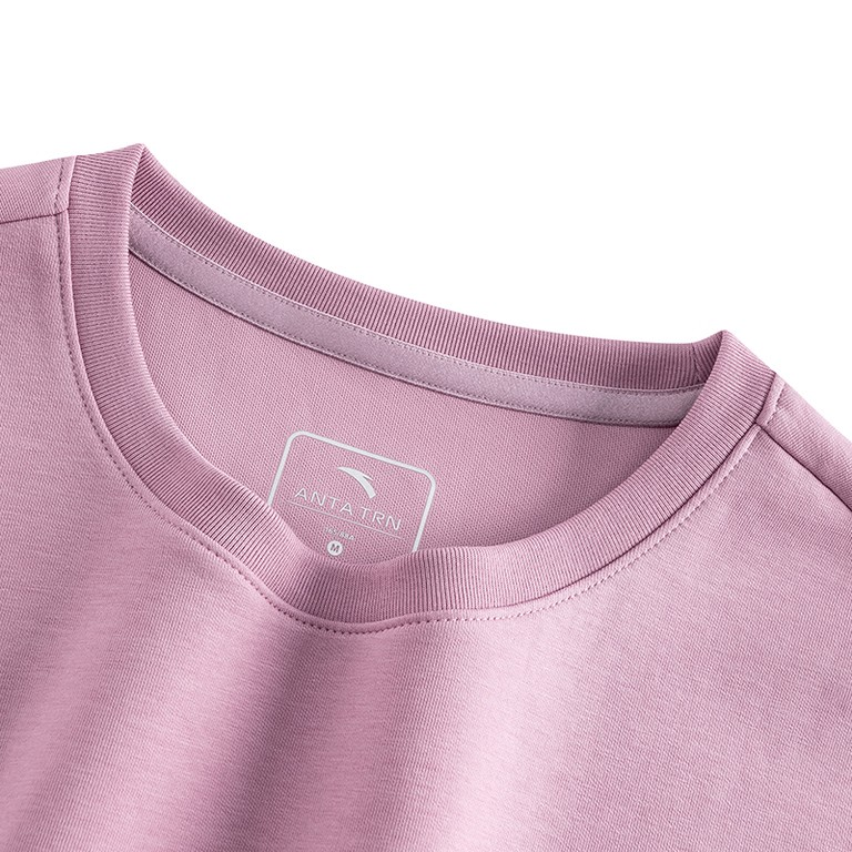 Anta Fitness Sweatshirt For Women, Pink