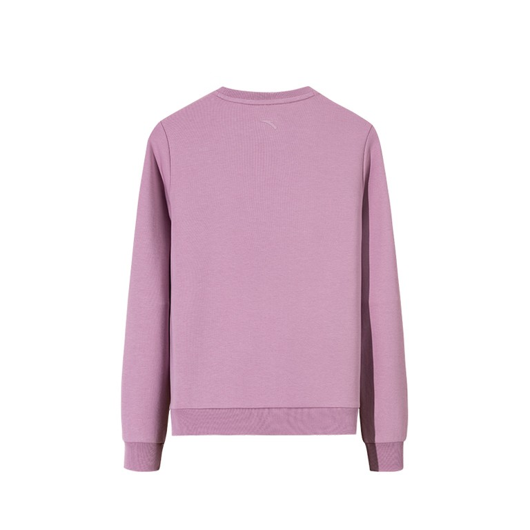 Anta Fitness Sweatshirt For Women, Pink