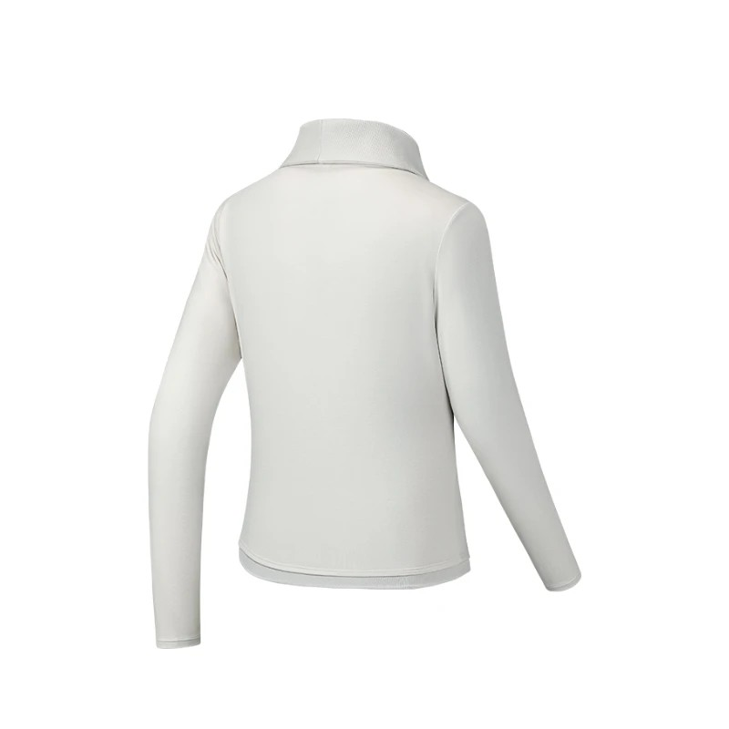 Anta Ls Fitness T-Shirt For Women, Mist Grey