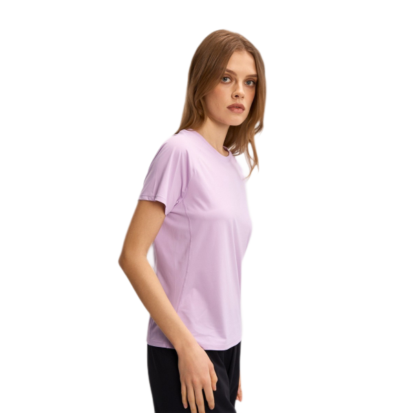 Anta Ss Running T-Shirt For Women, Purple