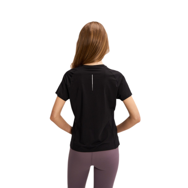 Anta Ss Running T-Shirt For Women, Black