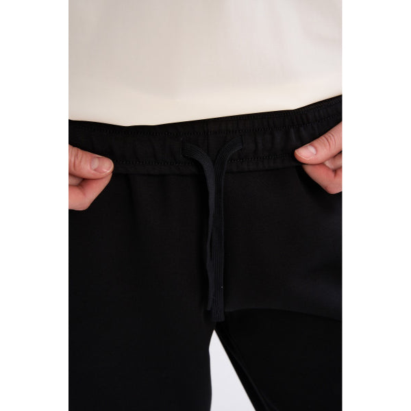 Anta Knit Track Fitness Pants For Women, Black