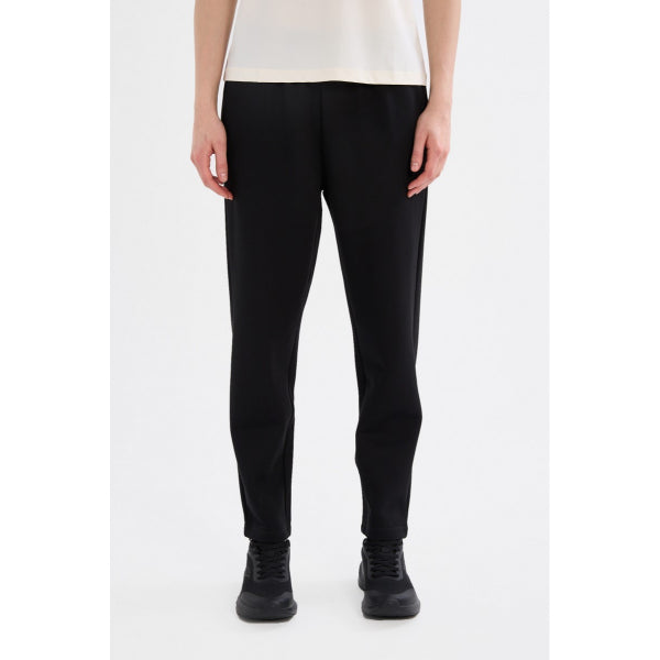 Anta Knit Track Fitness Pants For Women, Black