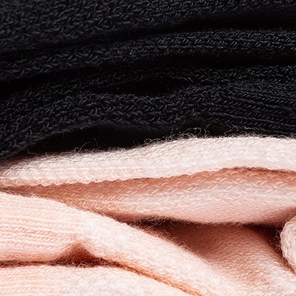 Anta Fitness Socks For Women, Black & Pink