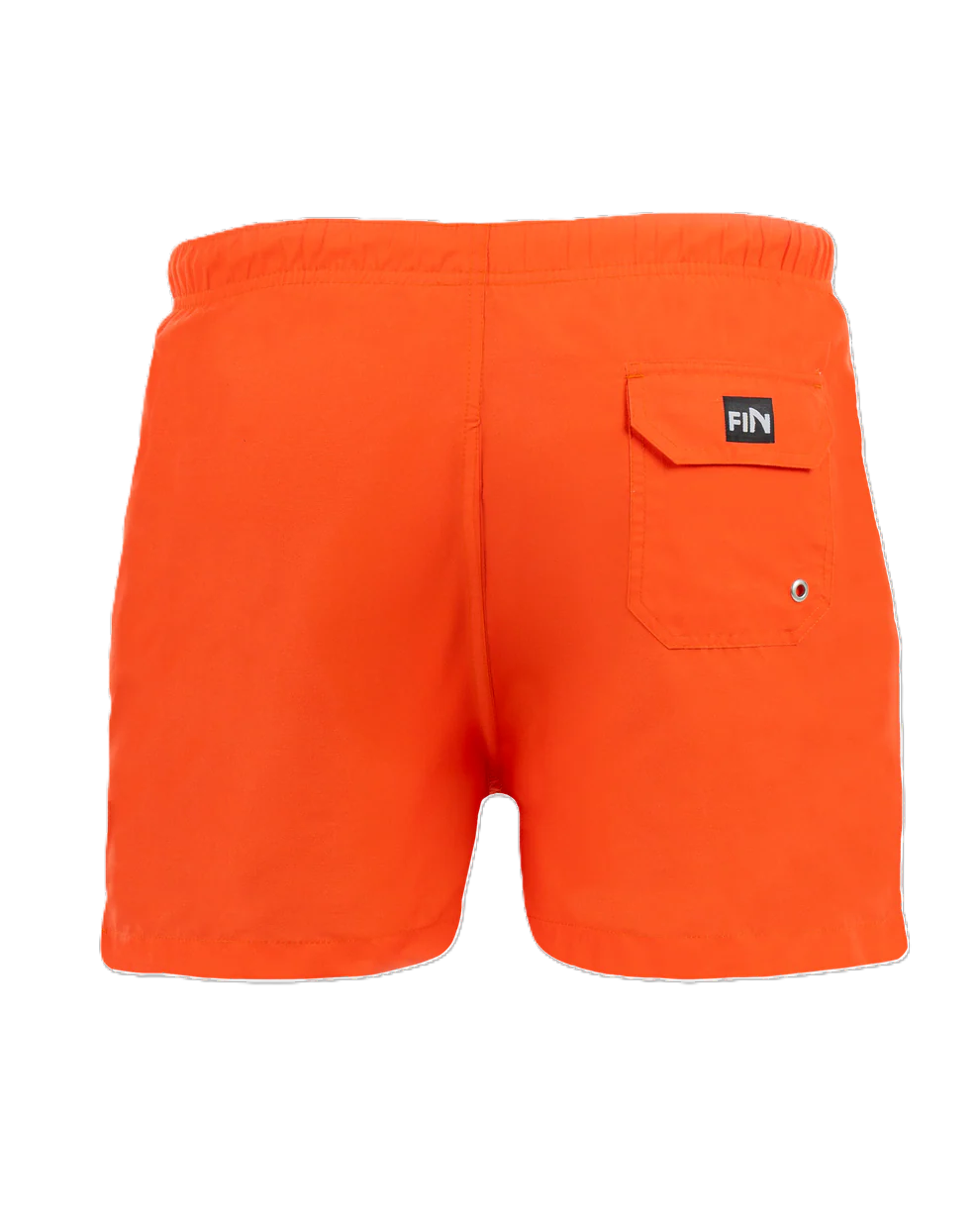 Fin Swimming Shorts For Men, Basic Orange