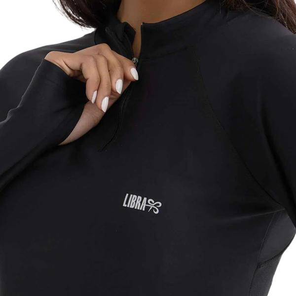 Libra Active Top L/S T-Shirt For Women, Black
