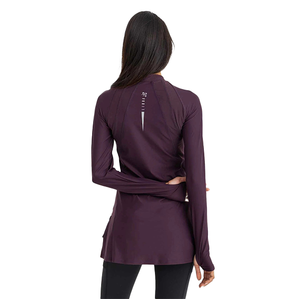 Libra Active Top L/S T-Shirt For Women, Midnight Plum