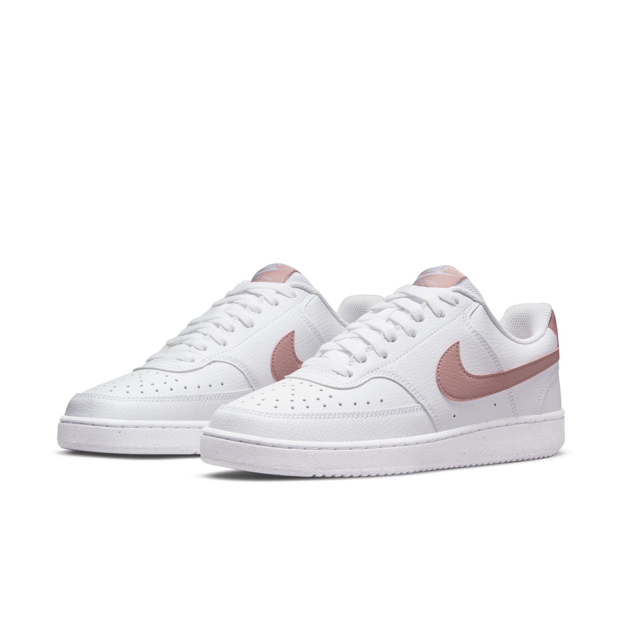 Nike Court Vision Lo Nn Lifestyle Shoes For Women, White&Pink