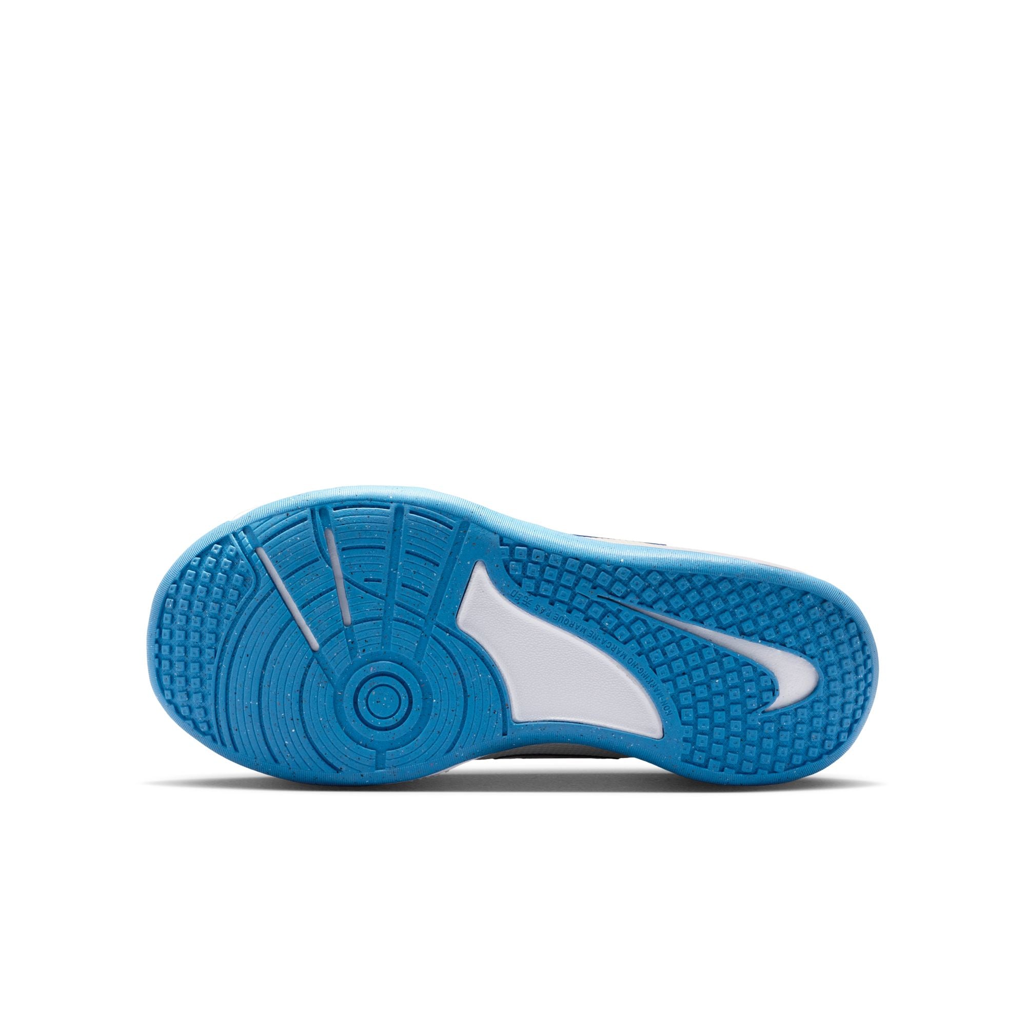 Nike Omni Multi-Court Running Shoes For Boys, White&Navy