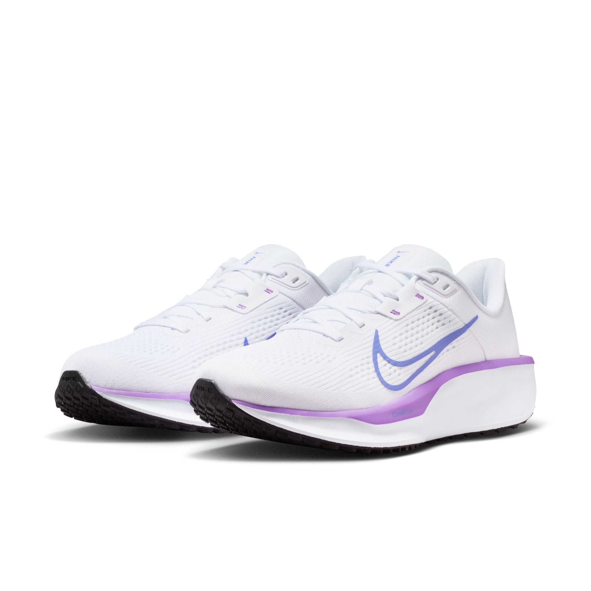 Nike Quest 6 Running Shoes For Women, White&Purple