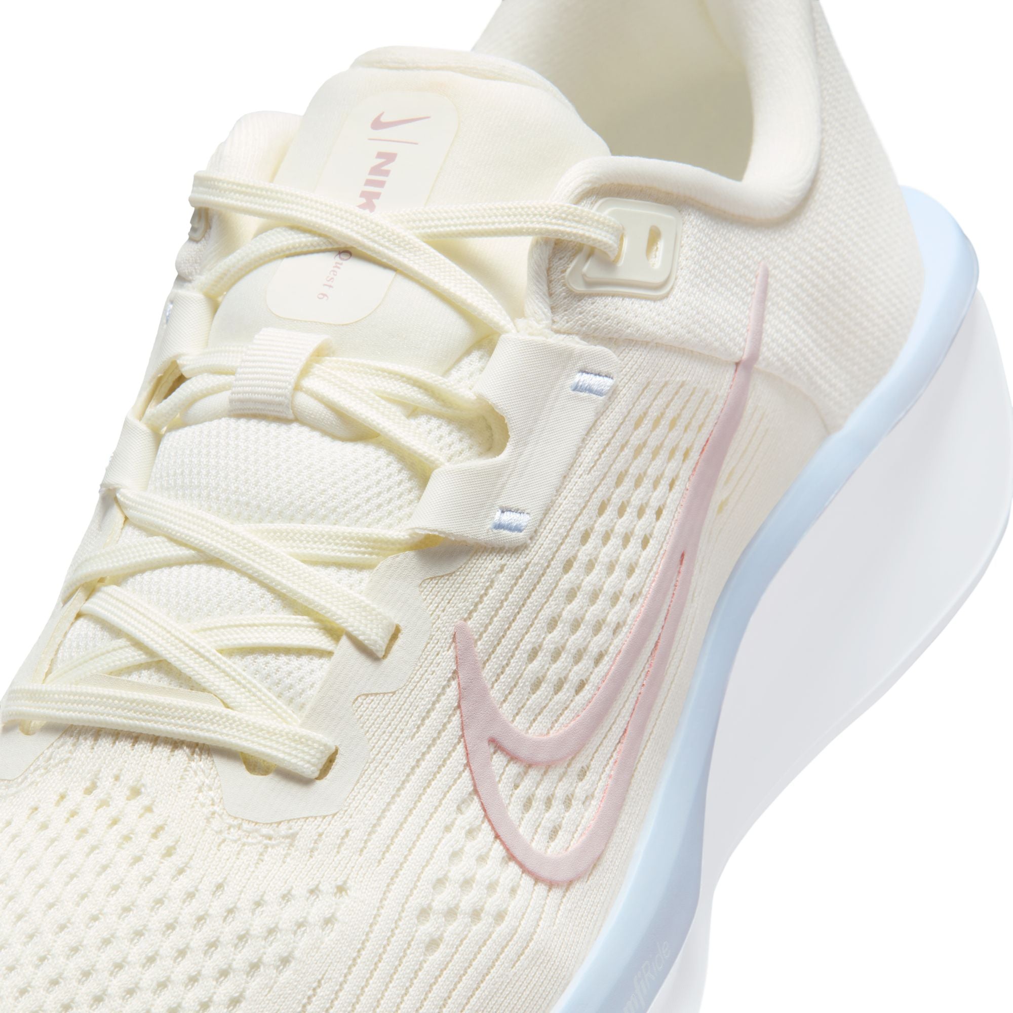 Nike Quest 6 Running Shoes For Women, Lightpink&Blue