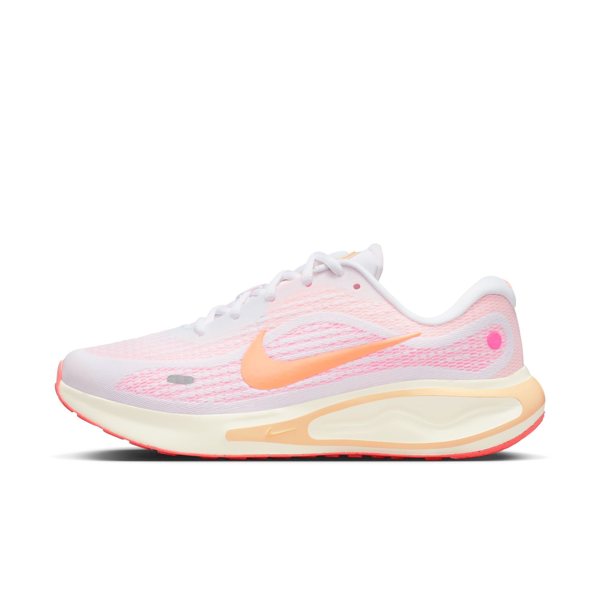 Nike Journey Run Running Shoes For Women, White&Orange