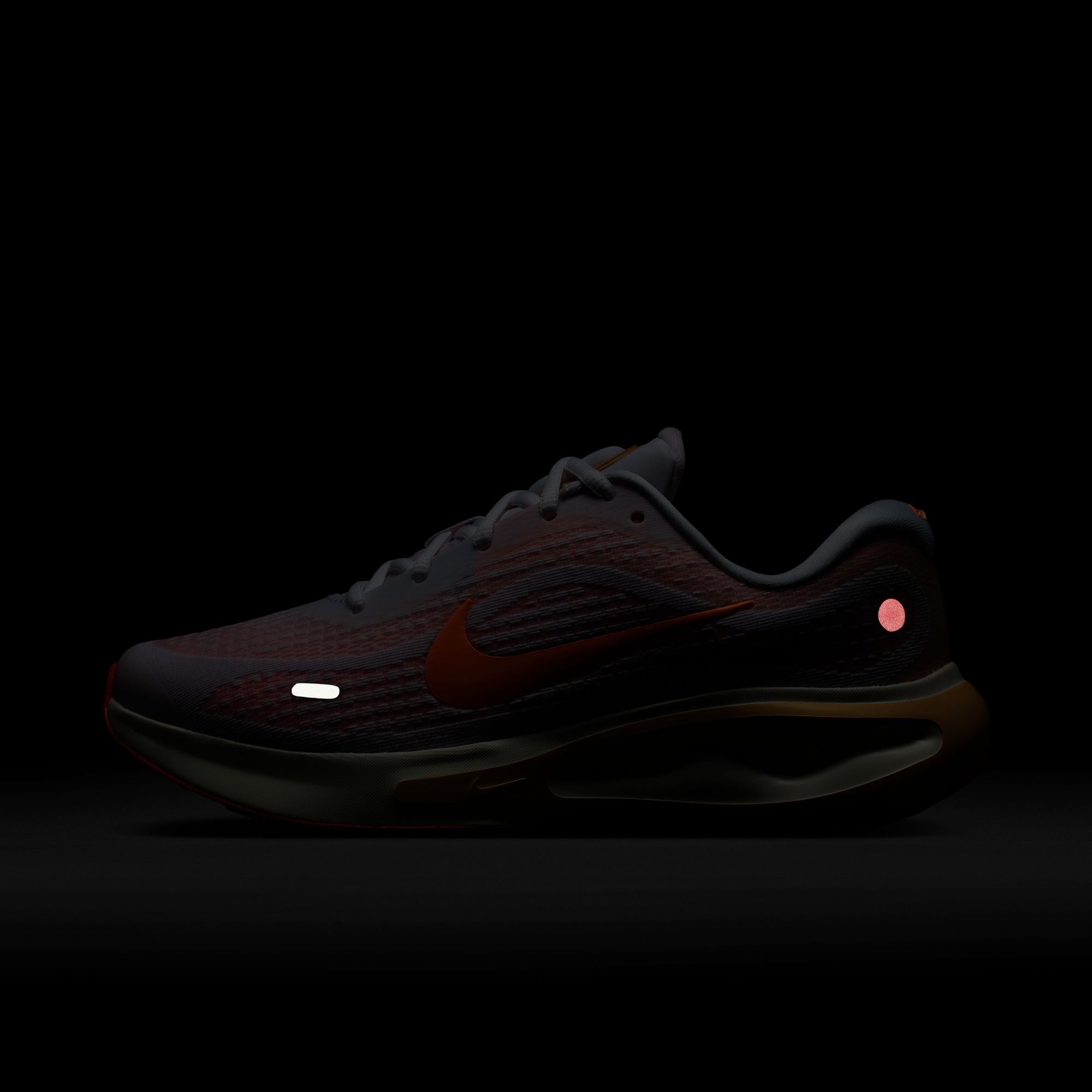 Nike Journey Run Running Shoes For Women, White&Orange