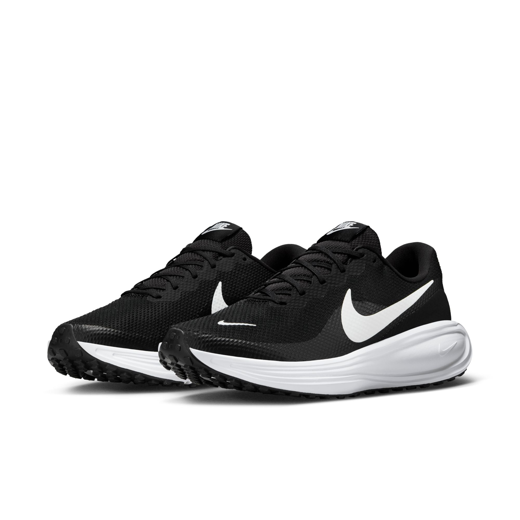 Nike Revolution 8 Running Shoes For Men, Black&White
