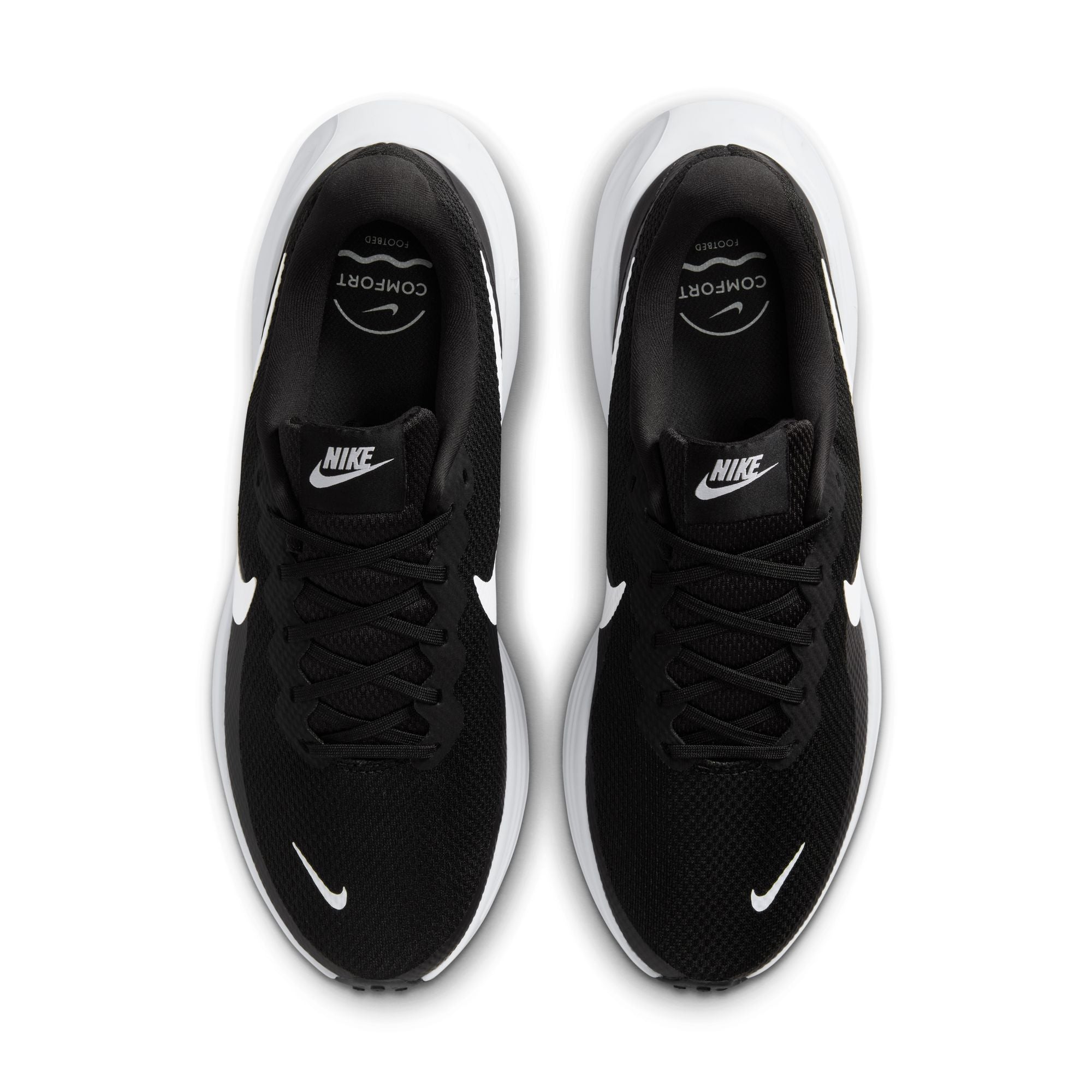 Nike Revolution 8 Running Shoes For Men, Black&White