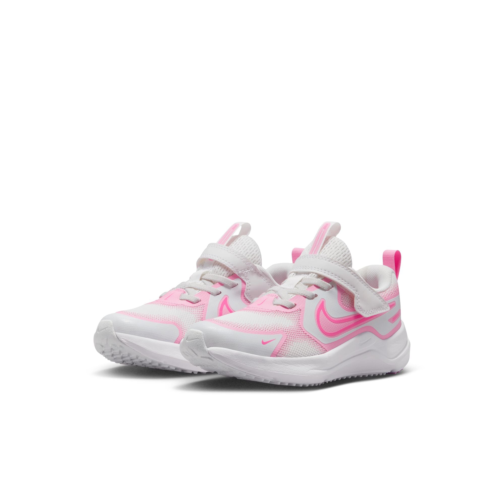 Nike Cosmic Runner Running Shoes For Girls, White&Pink
