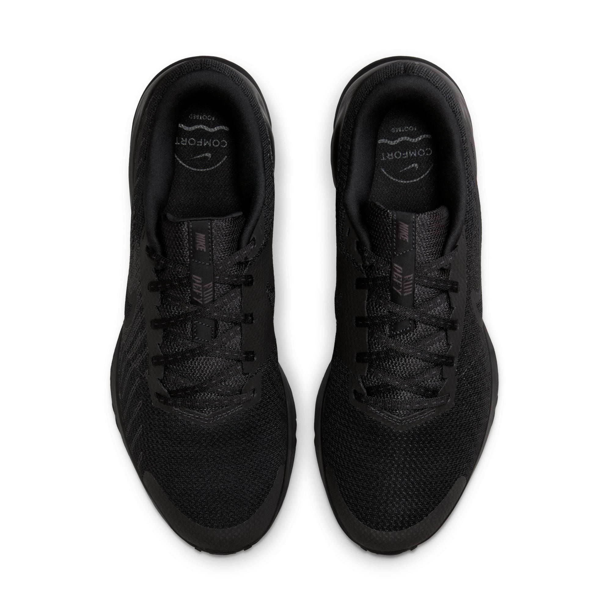 Nike Run Defy Running Shoes For Men, Black
