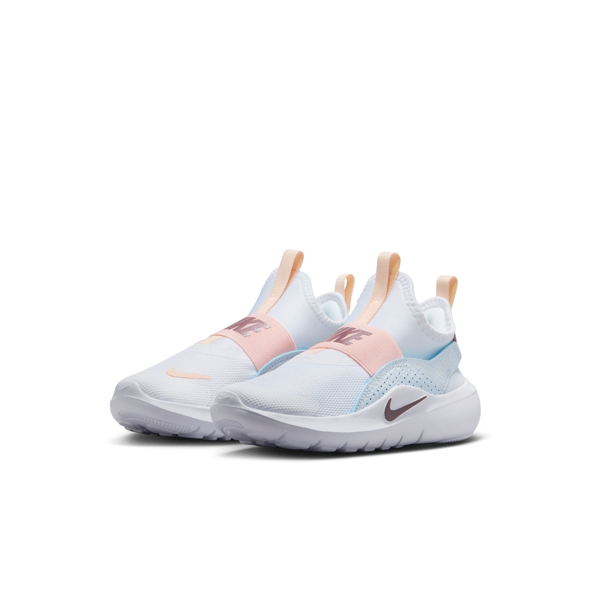 Nike Flex Runner 4 Running Shoes For Boys, White&Multicolor