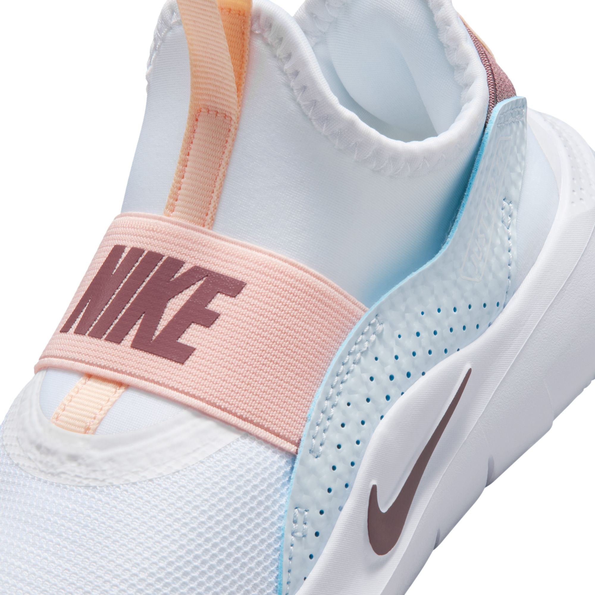 Nike Flex Runner 4 Running Shoes For Boys, White&Multicolor