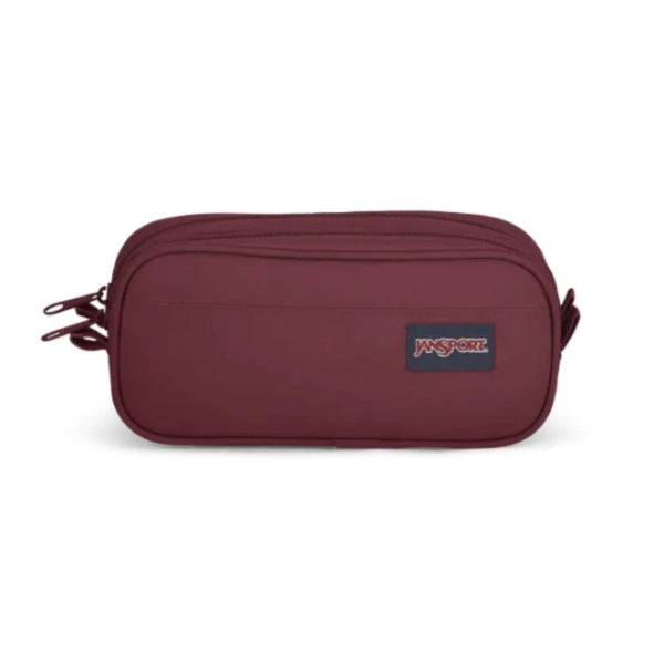 Jansport Large Pencil Case, Russet Red