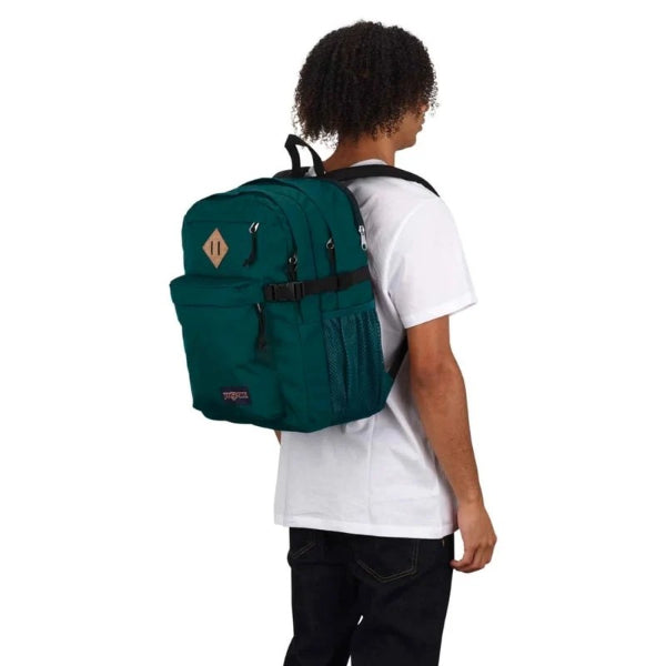 Jansport Main Campus Backpacks, Deep Juniper