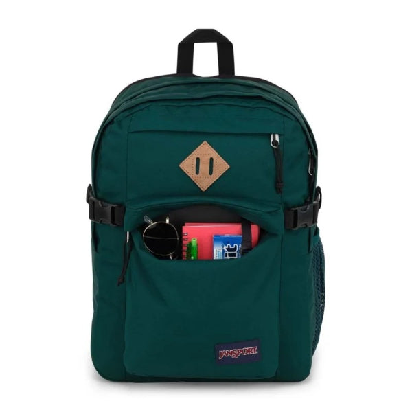 Jansport Main Campus Backpacks, Deep Juniper
