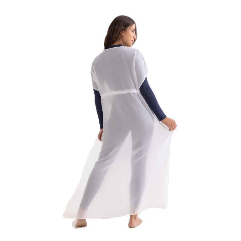 Libra Cover Up Dress For Women, White
