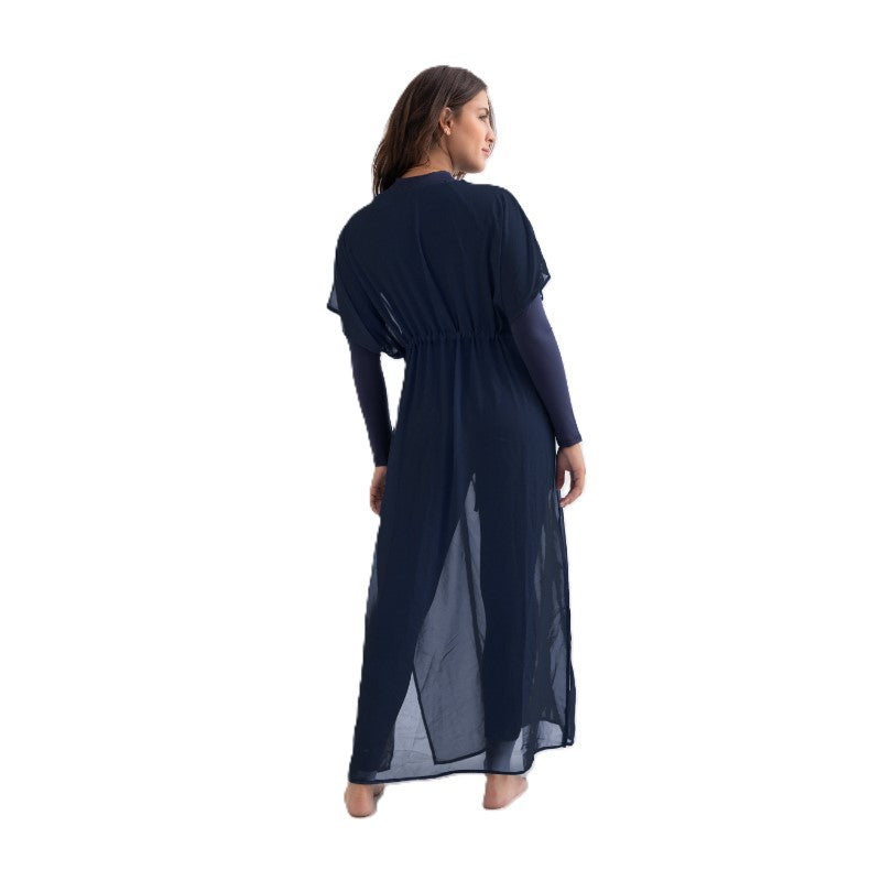 Libra Cover Up Dress For Women, Navy