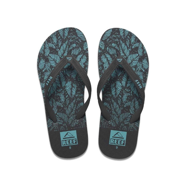Reef Seaside Prints Flip Flops For Men, Aquifer Palm