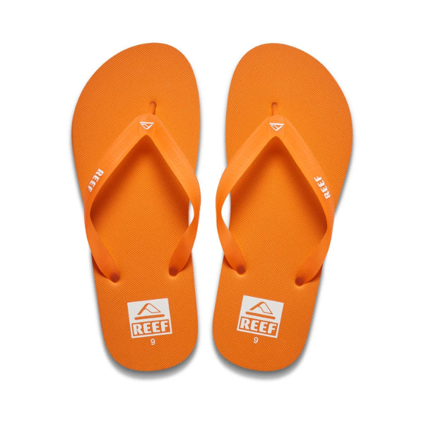 Reef Seaside Translucent Flip Flops For Men, Orange