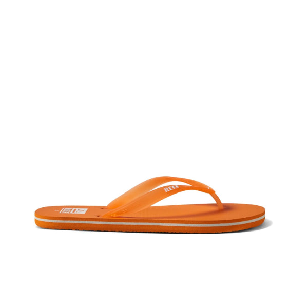Reef Seaside Translucent Flip Flops For Men, Orange