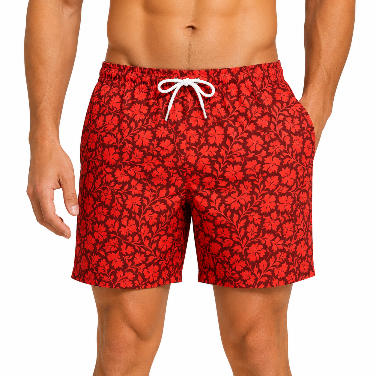 Tuggup Swimming Short For Men, Orange