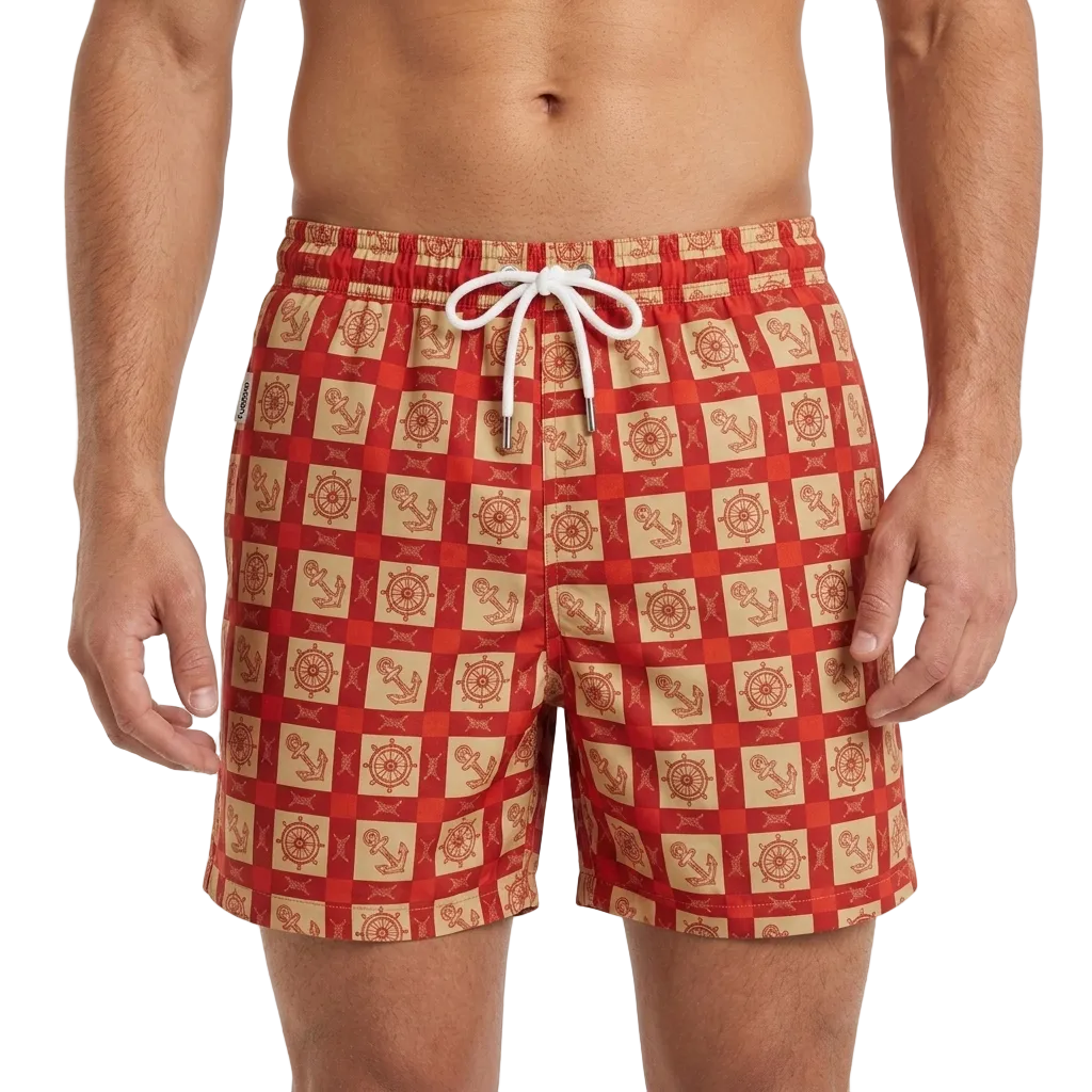 Tuggup Swimming Short For Men, Orange