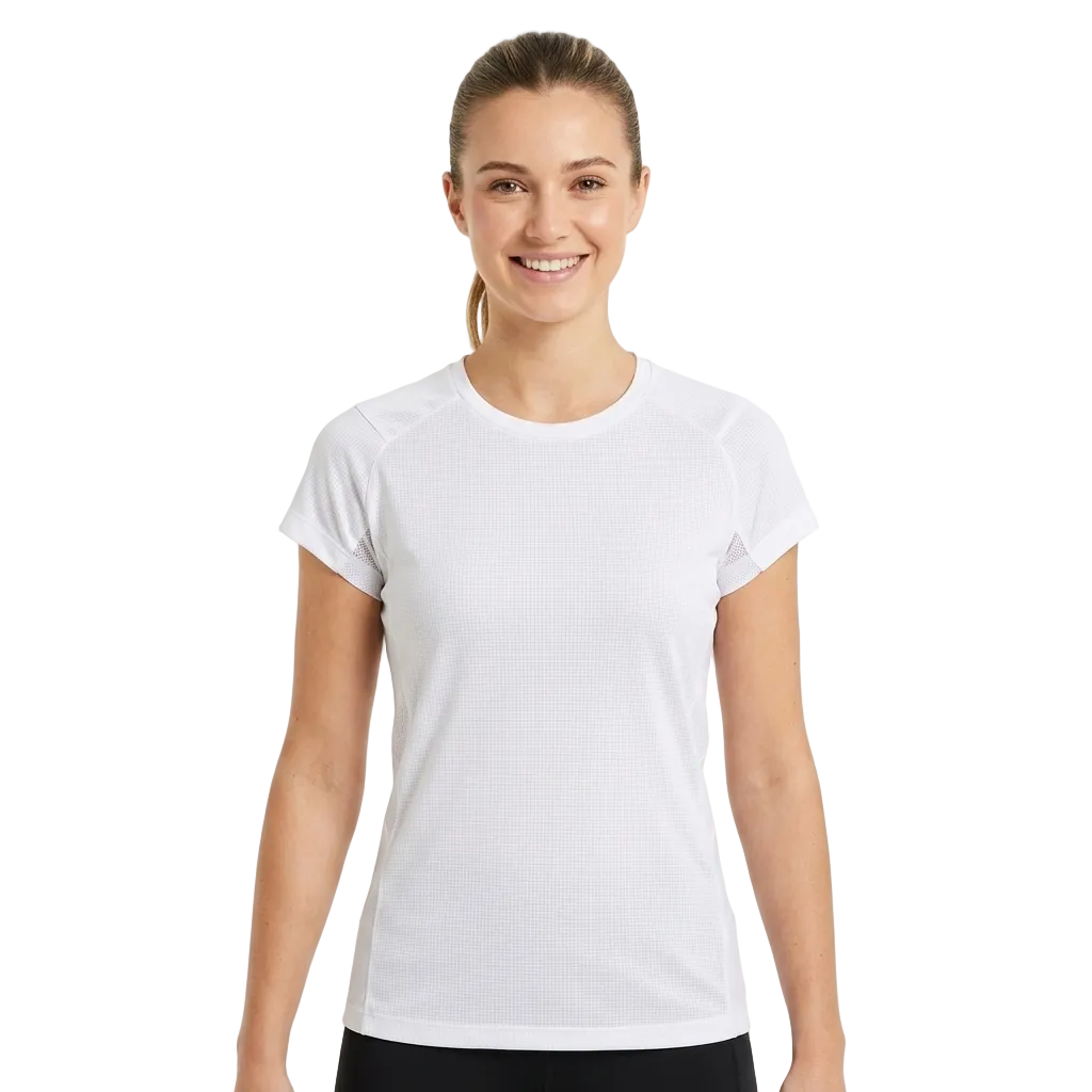 Trainetic Fitness T-Shirt For Women, White