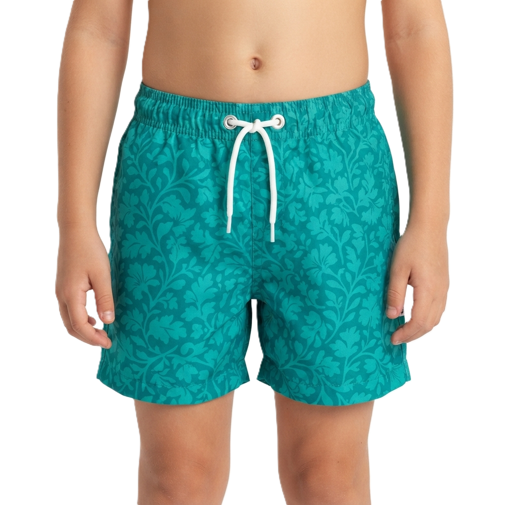 Tuggup Swimming Short For Boys, Turquoise