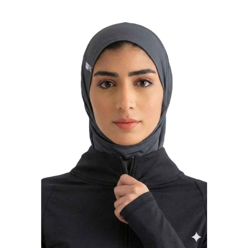 Libra Fitness Hijab Light For Women, Charcoal