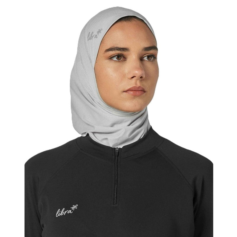 Libra Fitness Hijab Light For Women, Raindrop Grey