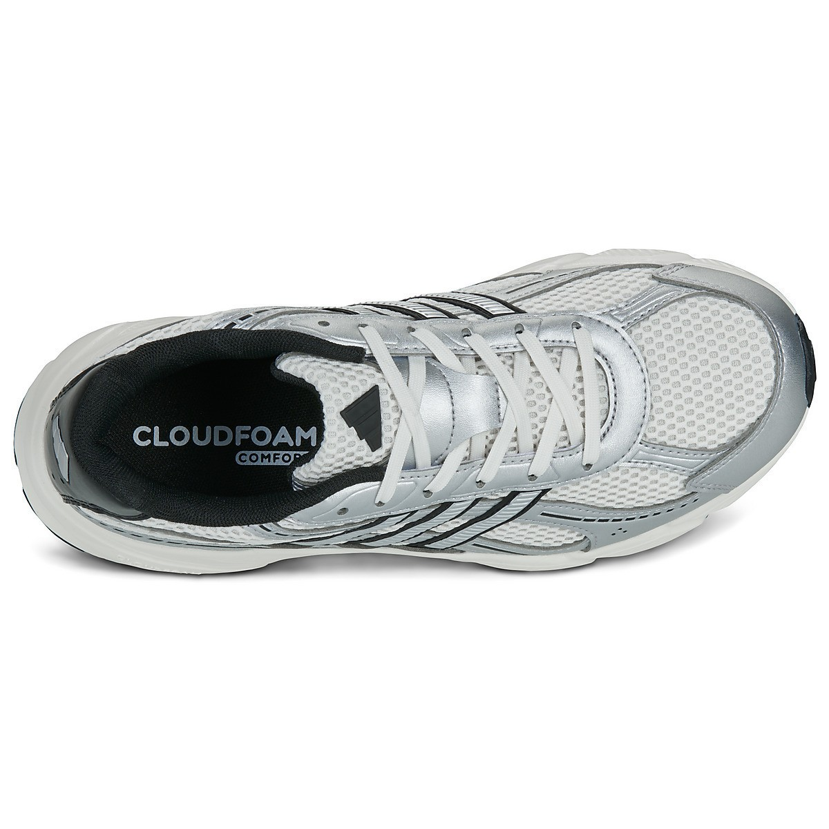 Adidas Technochaos 2000 Running Shoes For Women, White &Silver&Black