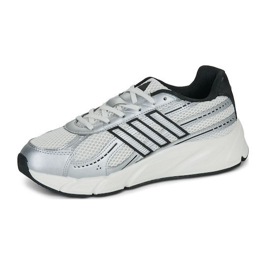 Adidas Technochaos 2000 Running Shoes For Women, White &Silver&Black