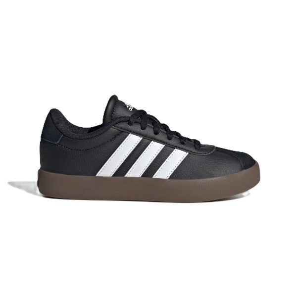 Adidas Vl Court 3.0 K Lifestyle Shoes For Boys, White&Black&Pink