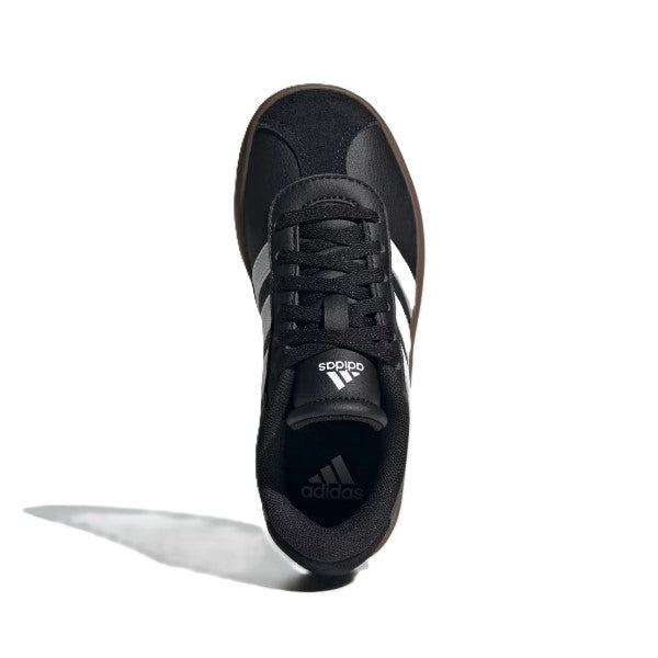 Adidas Vl Court 3.0 K Lifestyle Shoes For Boys, White&Black&Pink