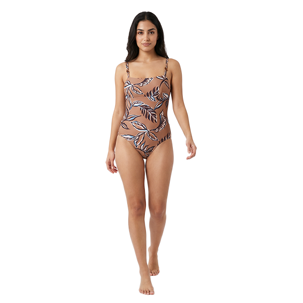 Aerobird One Piece For Women, Yellow Print