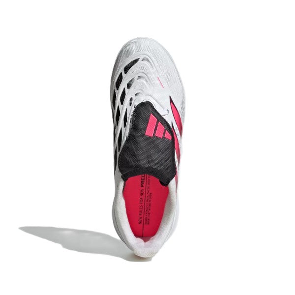 Adidas Predator League Ft Tf J Tartan Shoes For Boys, White&Black