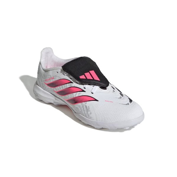 Adidas Predator League Ft Tf J Tartan Shoes For Boys, White&Black
