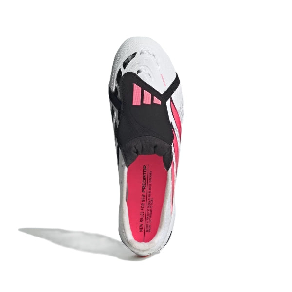 Adidas Predator League Ft Ag Fg Shoes For Men, White&Black&Red