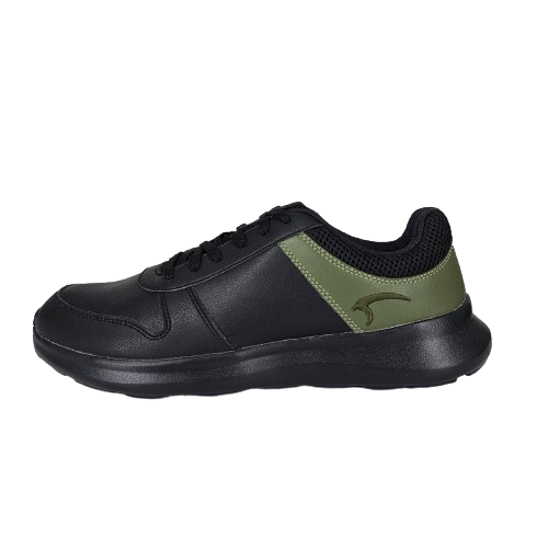 Mintra Alpha Shoes For Men, Black & Olive